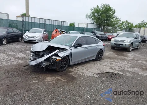 2025 Honda Civic Sport из США, поврежденный, VIN 19XFL2H82SE004732